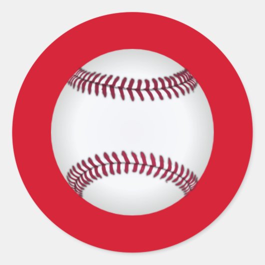 Stickers De Baseball (Devant)