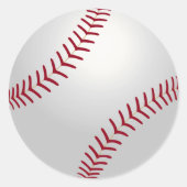 Stickers de baseball sportif (Devant)