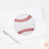 Stickers de baseball vierges, ronds, grands ou pet (Enveloppe)