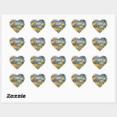 STICKERS DE BÉBÉ DE CHAT NOIR SHEET WITCH (Feuille)