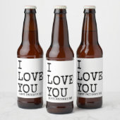 Stickers de bière Happy Fête des pères 2020 pour l (Bouteilles)