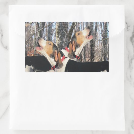 Stickers de bobines Howeing Treeing Walker (Sac)