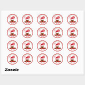 Stickers de bonbons de la Saint-Valentin (Feuille)