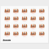 Stickers De Bonne Chute, Gnome, Thanksgiving (Feuille)