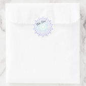Stickers de bord vert clair violet (Sac)