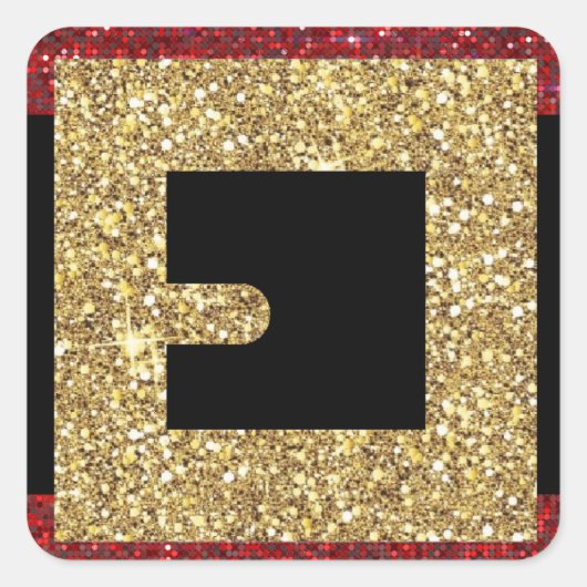 Stickers de boucle père Noël, autocollants d'envel (Devant)