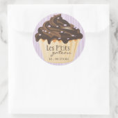 Stickers de boulangerie mignonne et capricieuse (Sac)