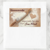 Stickers de boulangerie personnalisés faits maison (Sac)