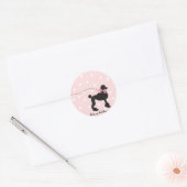 Stickers de caniche (Enveloppe)