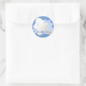 Stickers de caniche blanc (Sac)