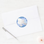 Stickers de caniche blanc (Enveloppe)
