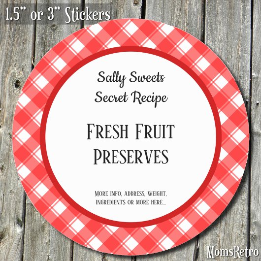 Stickers de canne à canne rouge blanc plié rétro p