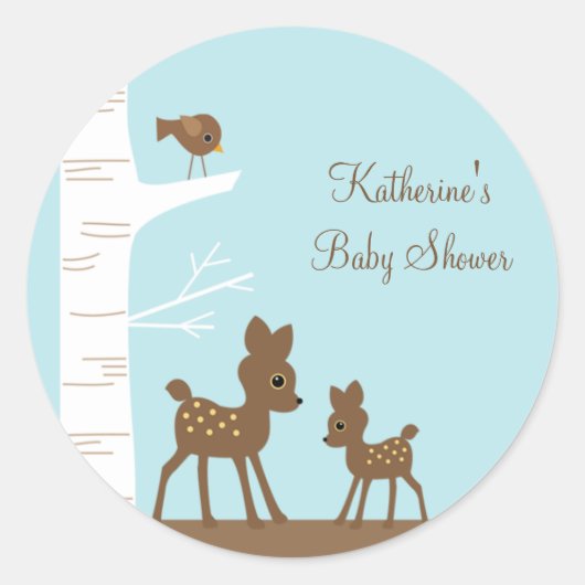 Stickers de cerfs de bois (Devant)