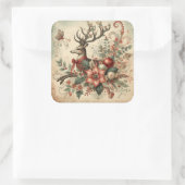 Stickers de cerfs de Noël classiques (Sac)