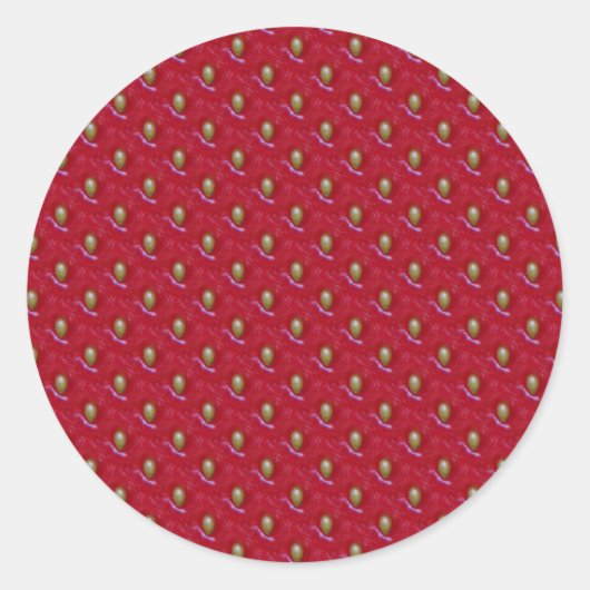 Stickers de champs de fraises (Devant)