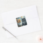 Stickers de chat de fête (Enveloppe)