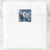 Stickers de chat de fête (Sac)