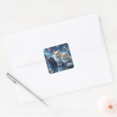 Stickers de chat de fête (Enveloppe)