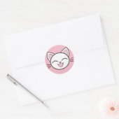 stickers de chat heureux (Enveloppe)