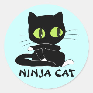 Stickers de chat Ninja