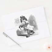 Stickers de chien vintage (Enveloppe)