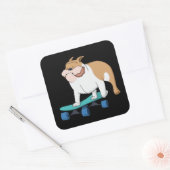 STICKERS DE CHIENS DE SKATEBOARDS (Enveloppe)
