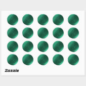 Stickers de cire Jungle Vert Double Monogramme (Feuille)