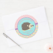 Stickers de classe de jour Hedgehog Valentines (Enveloppe)