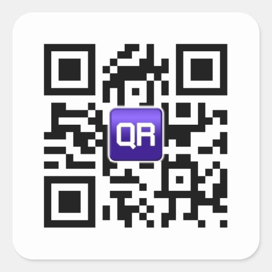 Stickers de code QR personnalisés (Devant)