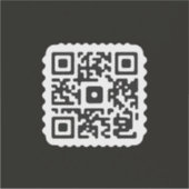 Stickers de code QR unique pour les commerçants" (Devant)