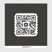 Stickers de code QR unique pour les commerçants" (Feuille)