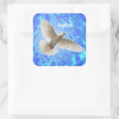 Stickers de colombe de baptême (Sac)