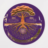 Stickers de compagnie à brassage creux affamé (Design 2)