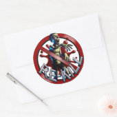 Stickers de comptage de retuage de zombie (Enveloppe)