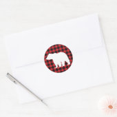 Stickers de contrôle de bison d'ours blanc (Enveloppe)