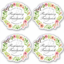 Stickers de courge à papillon et de contour de cha