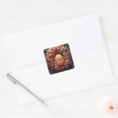 Stickers de couronne de Noël (Enveloppe)