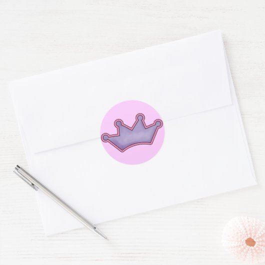 stickers de couronne mignons (Enveloppe)