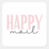 Stickers de courrier heureux (Devant)