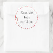Stickers de couture d'amour (Sac)