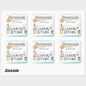 Stickers De Cuisine De Mon Pays (Feuille)