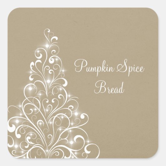 Stickers De Cuisson Arbre De Vacances, Latte (Devant)