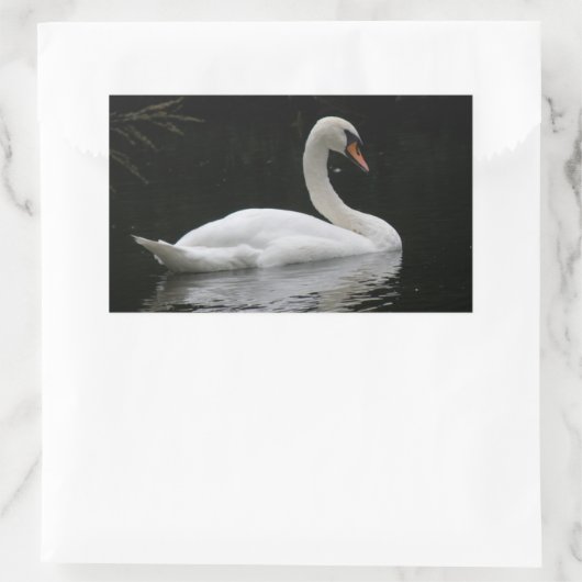 Stickers de cygne blanc gracieux (Sac)