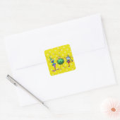 stickers de dessins animés mignons (Enveloppe)