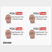 Stickers de discours Gary Yourofsky (Feuille)