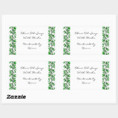 Stickers de Étiquette de savon ou de recette perso (Feuille)