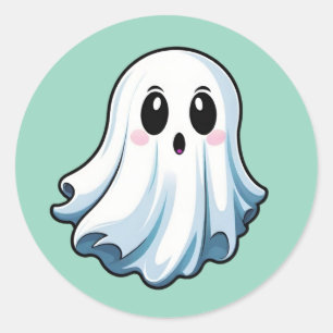 Stickers de fantôme classique d'Halloween