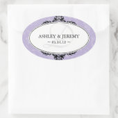 Stickers De Faveur De Mariage Lilac (Sac)