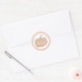 Stickers de fête d'anniversaire citrouille (Enveloppe)