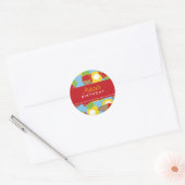 Stickers de fête d'anniversaire de la crème glacée (Enveloppe)